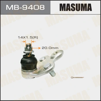 Rotule de suspension MASUMA MB-9408