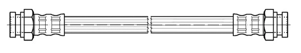 Flexible de frein CEF 512311