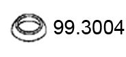 Bague d'étanchéité, tuyau d'échappement ASSO 99.3004