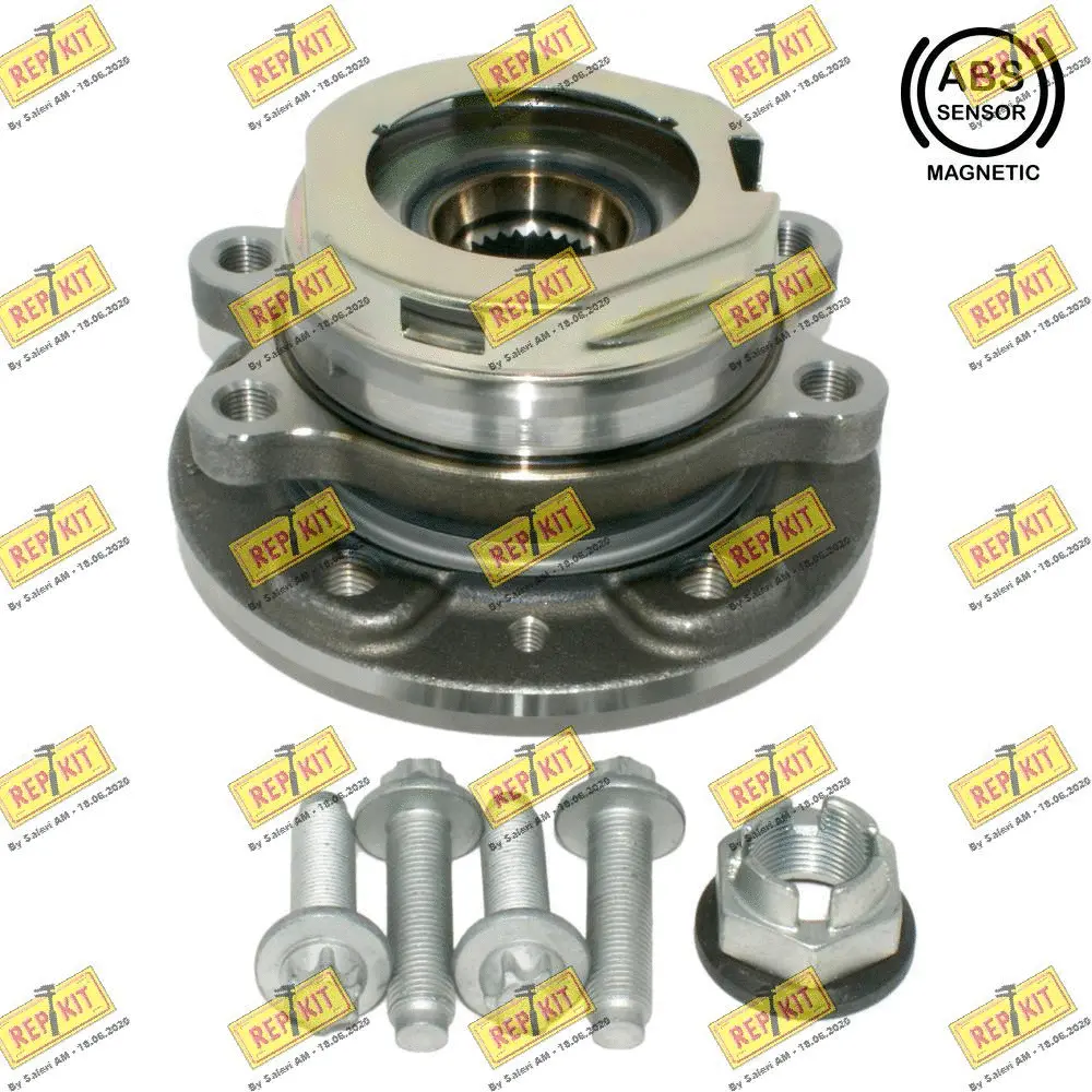 Kit de roulements de roue REPKIT RKB2884