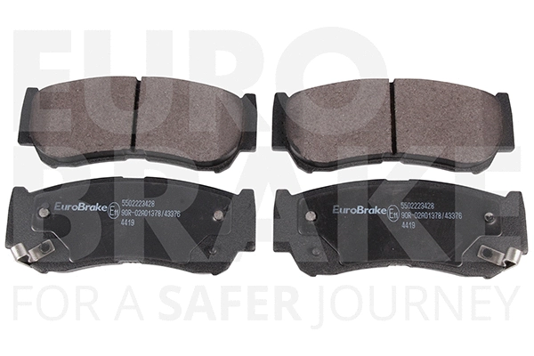 Kit de plaquettes de frein, frein à disque EUROBRAKE 5502223428