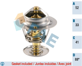 Thermostat, liquide de refroidissement FAE 5307688