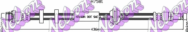 Flexible de frein KAWE H7581