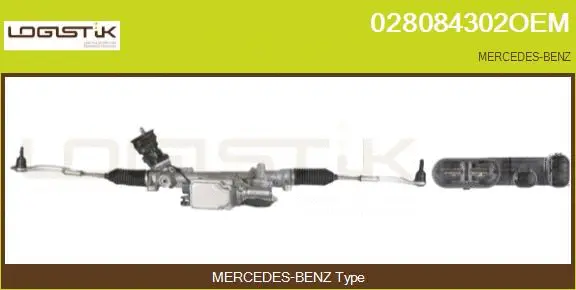 Crémaillère de direction LGK 028084302OEM