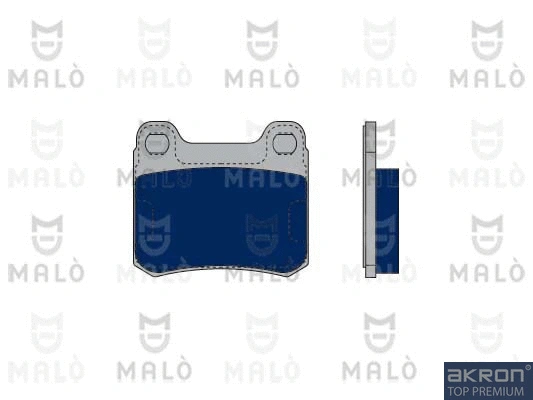 Kit de plaquettes de frein, frein à disque AKRON-MALÒ 1050304