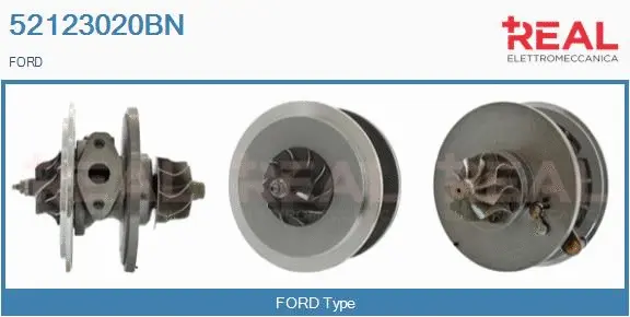 Groupe carter, turbocompresseur REAL 52123020BN