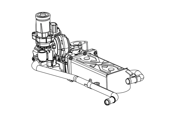 Vanne EGR AISIN EGRAZ-7027