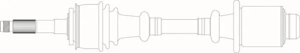 Arbre de transmission GENERAL RICAMBI PE3014