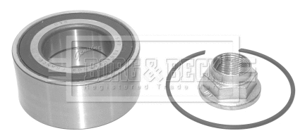 Kit de roulements de roue BORG & BECK BWK804