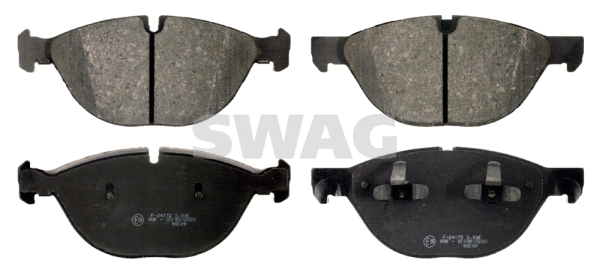 Kit de plaquettes de frein, frein à disque SWAG 20 91 6730
