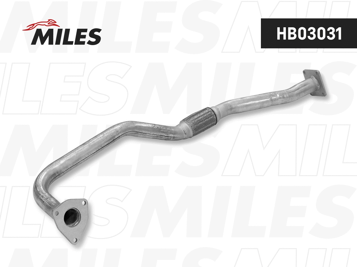 Tuyau d'échappement MILES HB04053