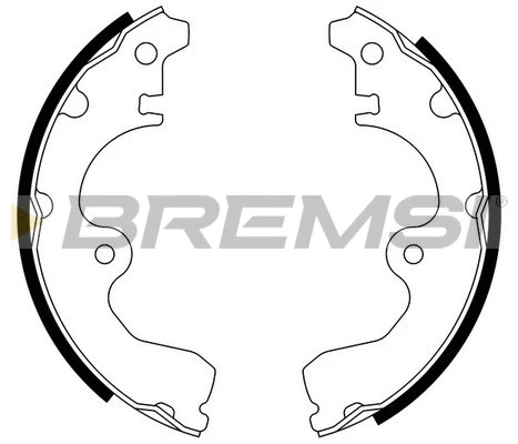 Jeu de mâchoires de frein BREMSI GF0936