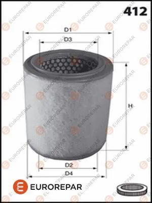 Filtre à air EUROREPAR 1616267180