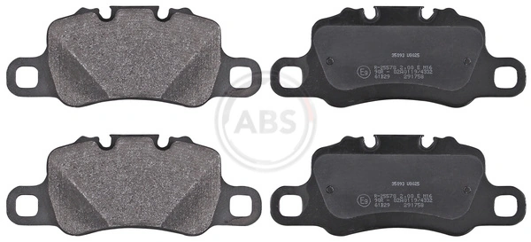 Kit de plaquettes de frein, frein à disque A.B.S. 35093