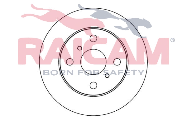 Disque de frein RAICAM RD00815