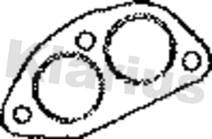 Joint, tuyau d'échappement KLARIUS 410132