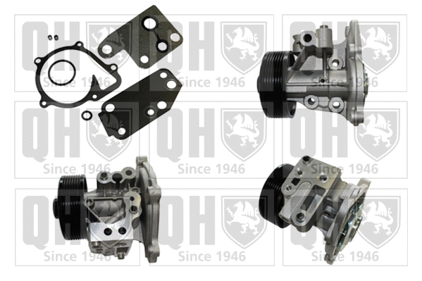Pompe à eau, refroidissement du moteur QUINTON HAZELL QCP3748