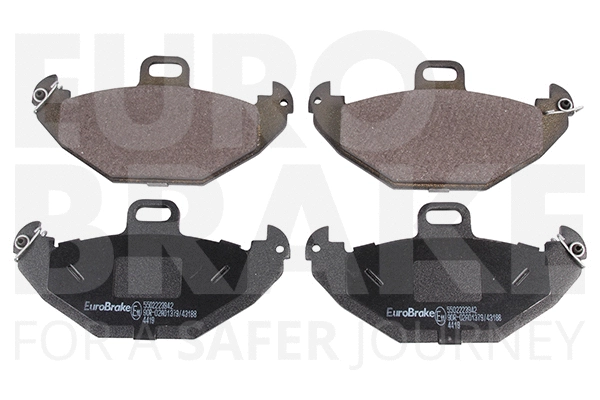 Kit de plaquettes de frein, frein à disque EUROBRAKE 5502223942