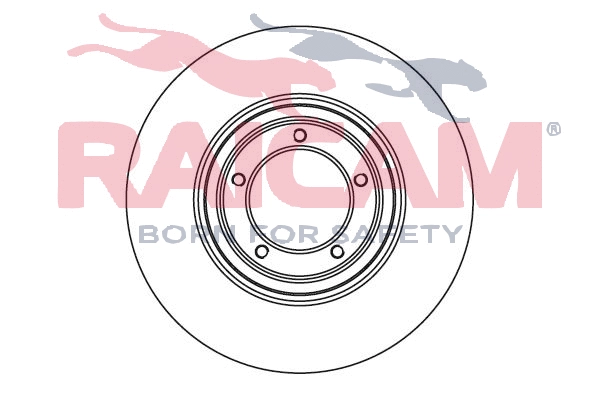Disque de frein RAICAM RD00231