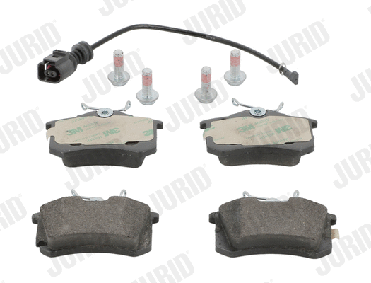 Kit de plaquettes de frein, frein à disque JURID 573112J