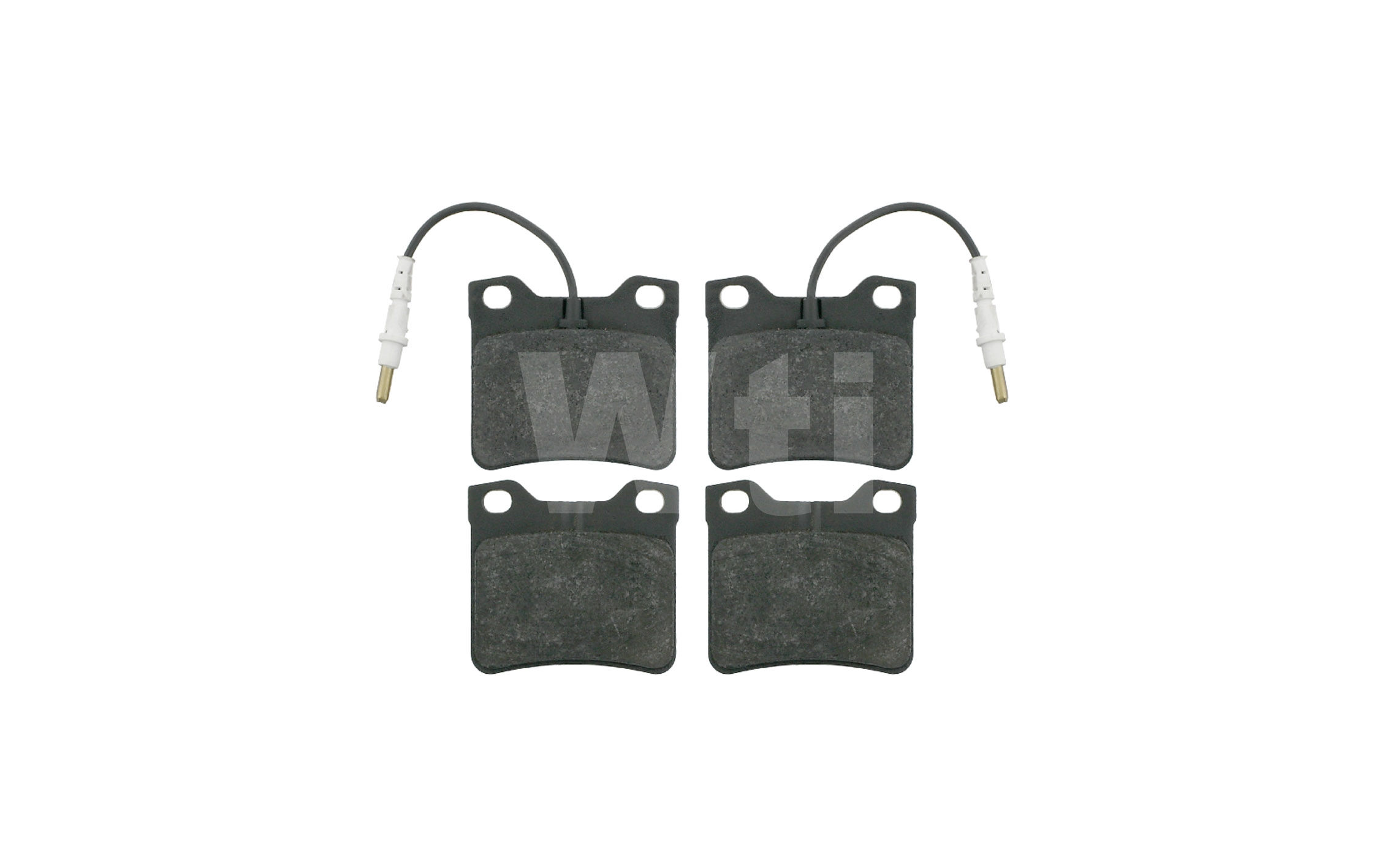 Kit de plaquettes de frein, frein à disque Wti Automotive K718056