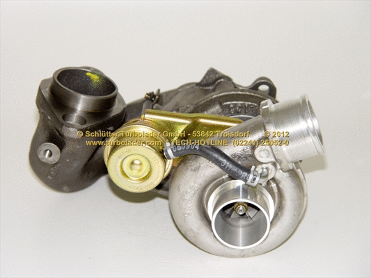 Turbocompresseur, suralimentation SCHLÜTTER TURBOLADER 172-00640