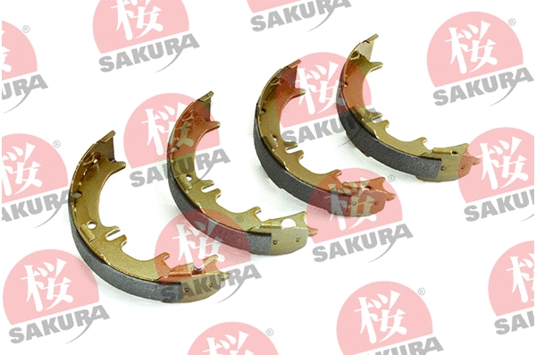 Jeu de mâchoires de frein, frein de stationnement SAKURA 602-00-3716