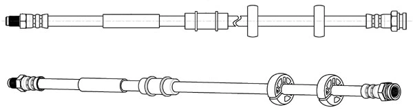 Flexible de frein CEF 512975