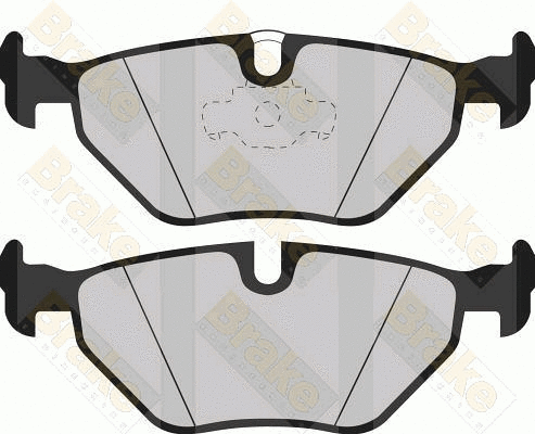 Kit de plaquettes de frein, frein à disque Brake ENGINEERING PA1123