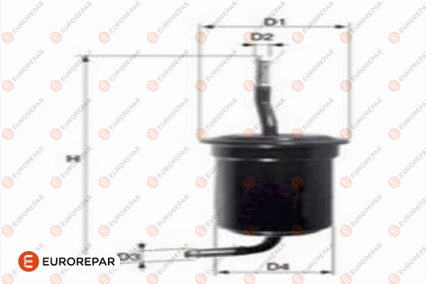 Filtre à carburant EUROREPAR 1682253580