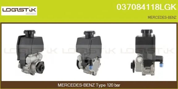 Pompe hydraulique, direction LGK 037084118LGK