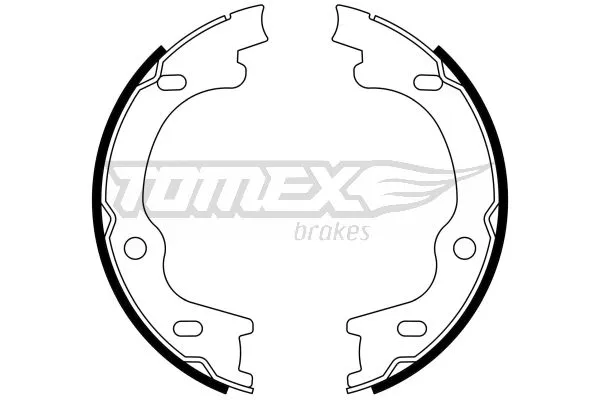 Jeu de mâchoires de frein TOMEX Brakes TX 23-38