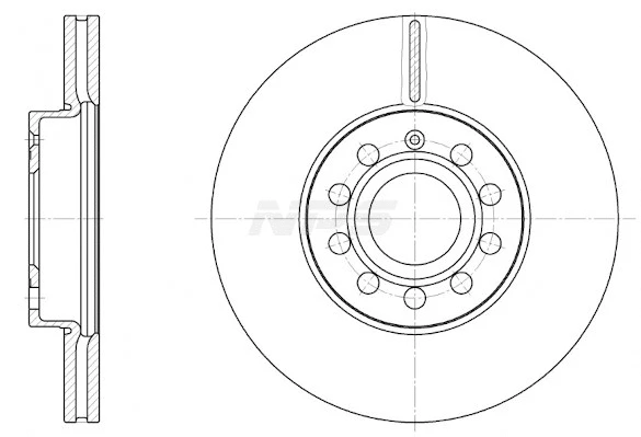 Disque de frein NPS V330G04