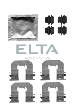Kit d'accessoires, plaquette de frein à disque ELTA AUTOMOTIVE EA8886