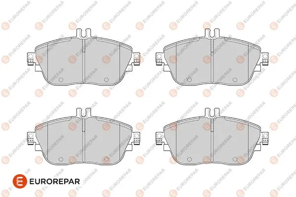 Kit de plaquettes de frein, frein à disque EUROREPAR 1686270880