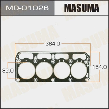 Joint, culasse MASUMA MD-01026
