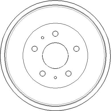 Tambour de frein National NDR345