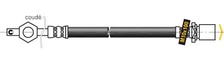 Flexible de frein MGA F5321