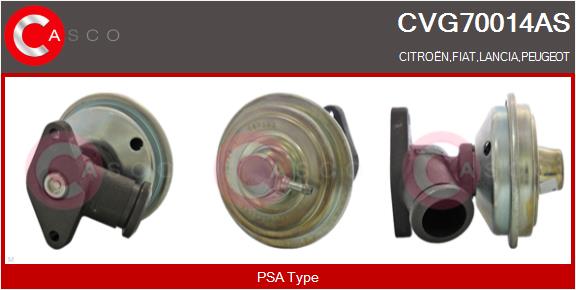 Vanne EGR CASCO CVG70014AS