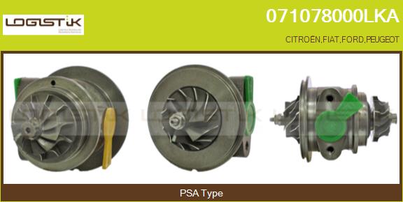 Groupe carter, turbocompresseur LGK 071078000LKA
