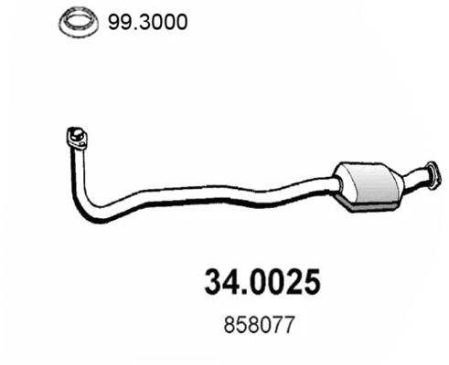 Catalyseur ASSO 34.0025
