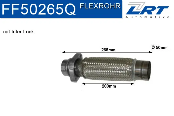Tube de réparation, catalyseur LRT FF50265Q