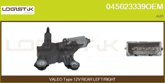 Moteur d'essuie-glace LGK 045023339OEM
