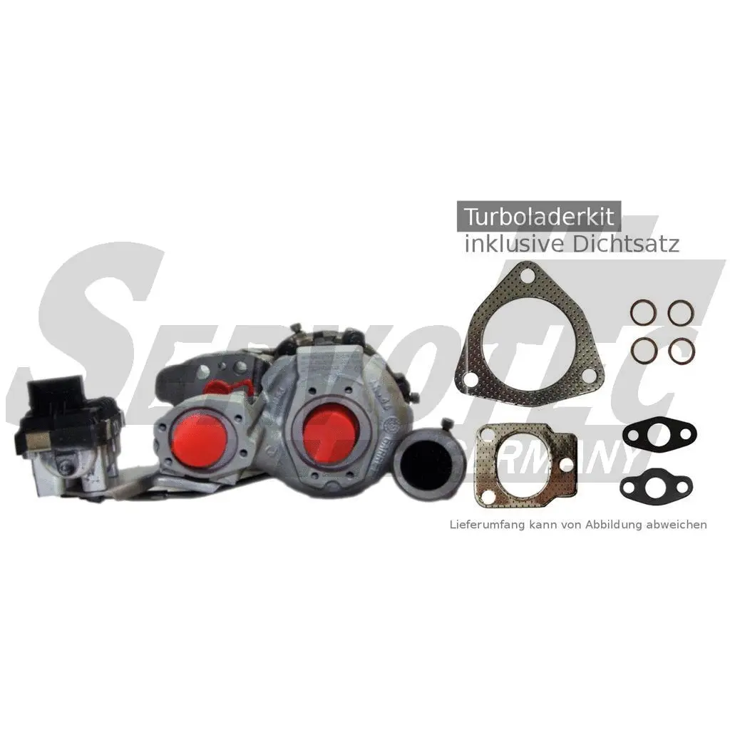 Turbocompresseur, suralimentation Servotec STTC0494XKIT