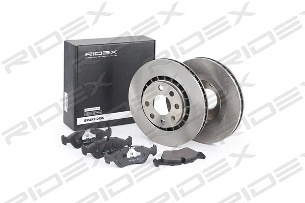 Kit de freins, frein à disques RIDEX 3405B0154