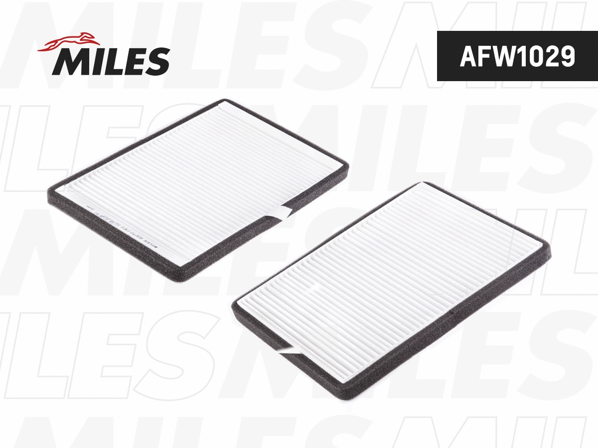 Filtre, air de l'habitacle MILES AFW1029