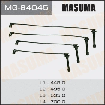 Kit de câbles d'allumage MASUMA MG-84045