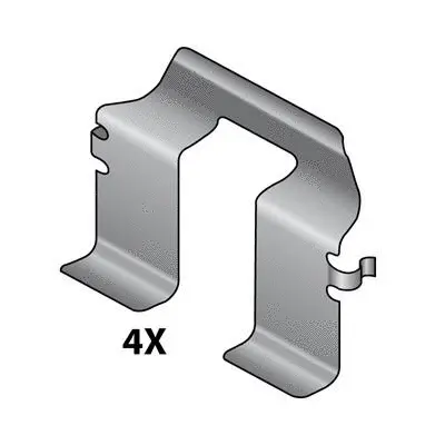 Kit d'accessoires, plaquette de frein à disque RAICAM 12079659