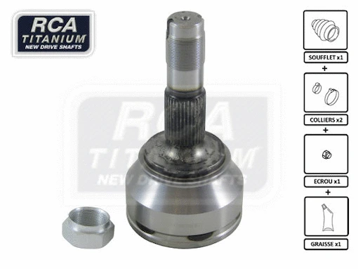 Jeu de joints, arbre de transmission RCA FRANCE CI88