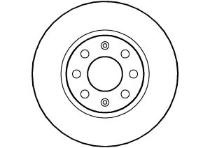 Disque de frein ABTEX BD1326V